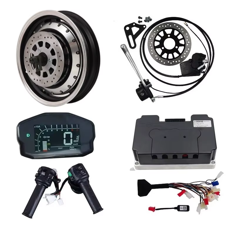 72V 5000W Hub Motor Kit - QSMOTOR 5000 واط 72 فولت 14