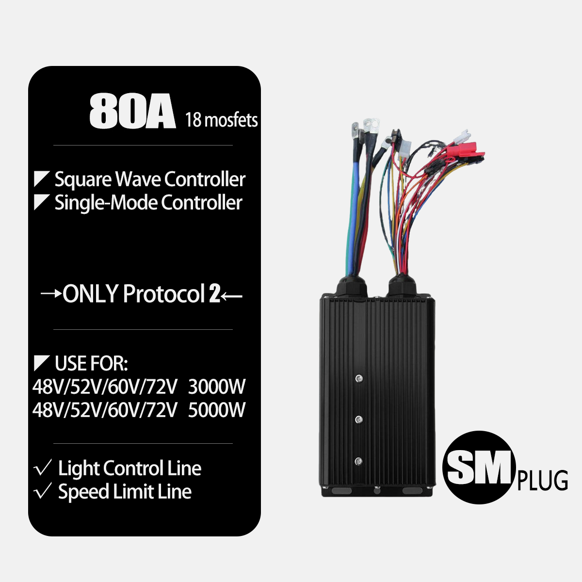 طقم تحويل دراجة كهربائية MTX39 - مراجعة Ebike Conversion Kit 72V 3000W وسعره