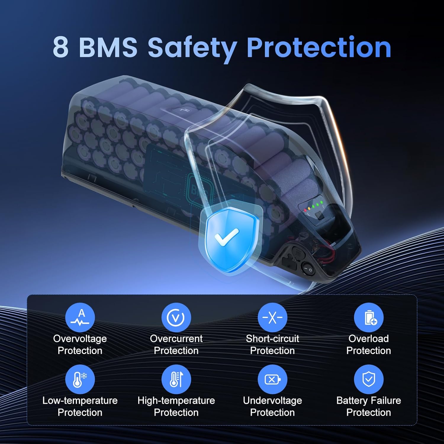 بطارية هايلونج جديدة عالية الج - مراجعة Ebike Battery 48V 20Ah Hailong وسعره