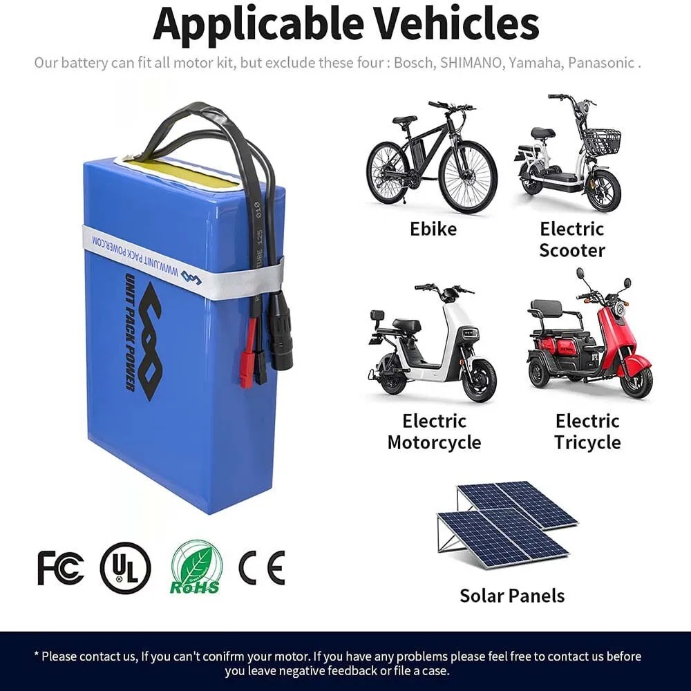 بطارية دراجة كهربائية 72 فولت  - مراجعة Electric Bicycle Battery 72V 30Ah وسعره
